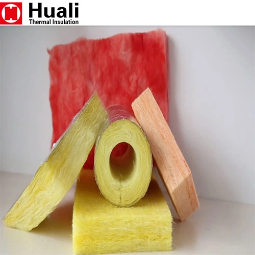 Steam Mineral Fiber Foil Faced Insulation Glass Wool Reinforced Pipe