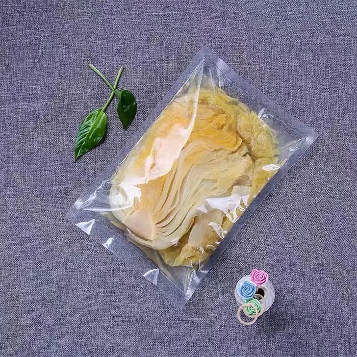 Sac à vide transparent pour aliments en PE laminé brillant pour la conservation plastique Emballage de sacs usine de vente en gros