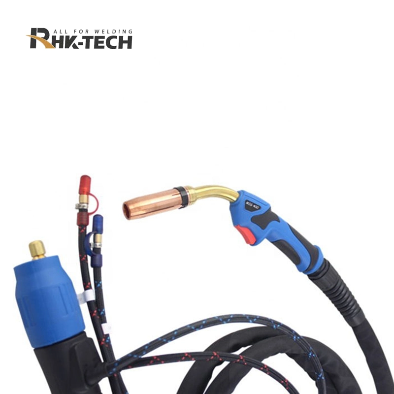 Euro Type MIG 400/500 Water Cooled Manual Welding Torch with Euro Central Adaptor