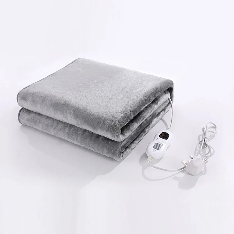 Custom Autumn Winter Electric Throw Blanket Comfortable Luxurious Heating Plush Blankets