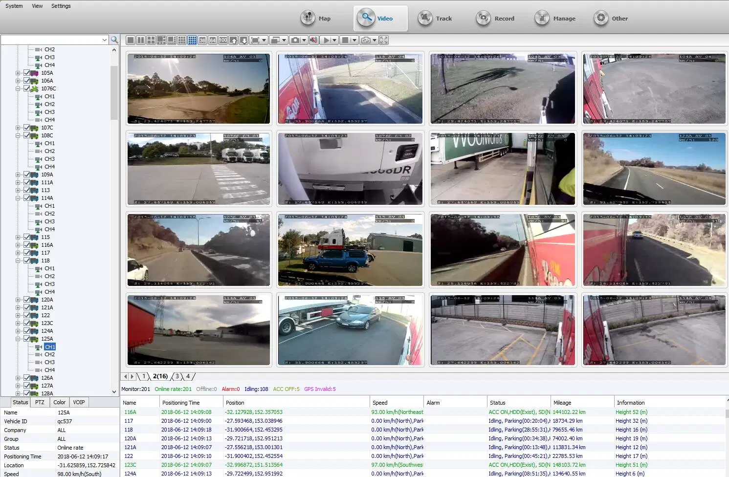 Cheaper Logistic Truck Mobile DVR System with 3G/4G/WiFi/GPS Tracking