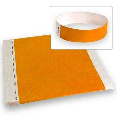 Party Thermal Printing RFID F08 Paper Wristband