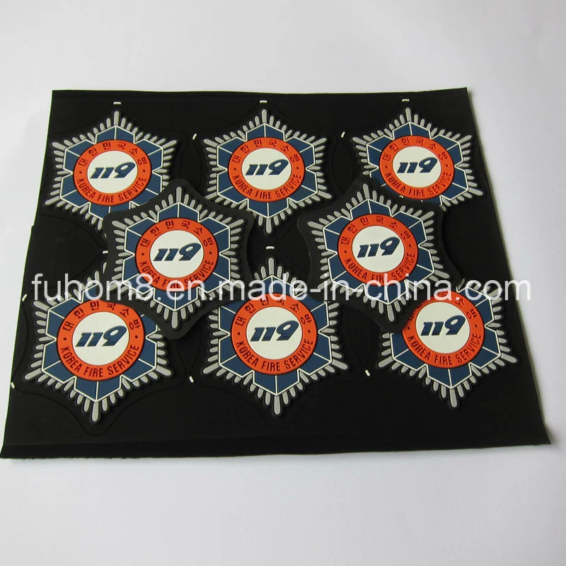 Custom Fashion Garment Silicone / PVC Print Nubuck Leather Label