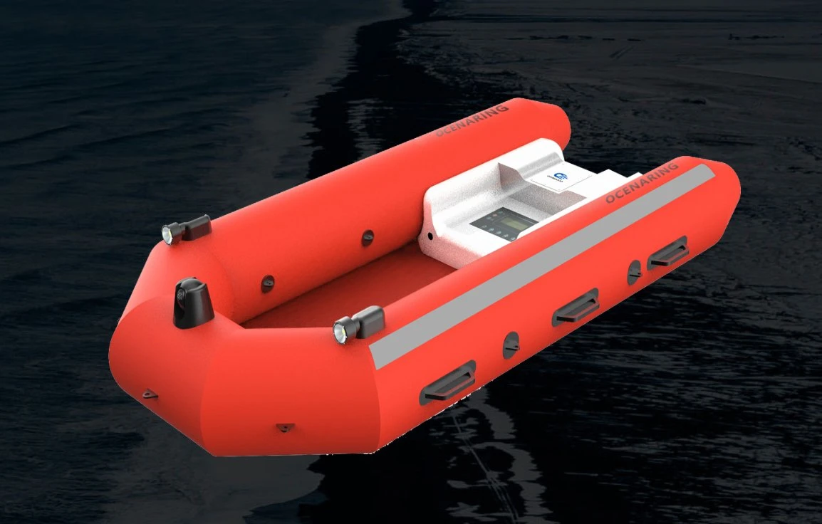 Wireless Auto Inflatable Lifeboat Lifesaving Equipment Marine Life Boat Freefall Lifeboat