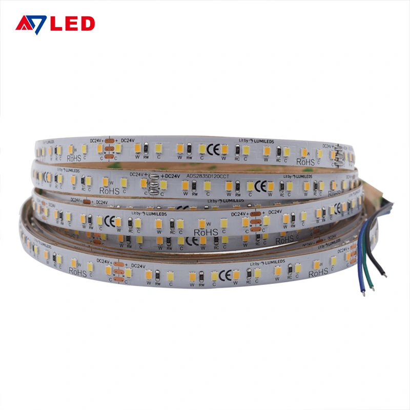 Nova faixa de LED PAC 2835 120LED/M SMD LED flexíveis Iluminação de faixa