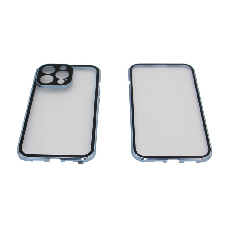 New Design Dirt-Resistant Waterproof for iPhone13 Protection Cover Aluminum Frame Tempered Glass Mobile Phone Case