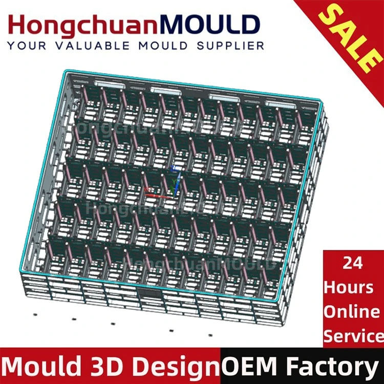 PC+ ABS Plastic Energy Storage Battery Tray Pallet Injection Mould Maker