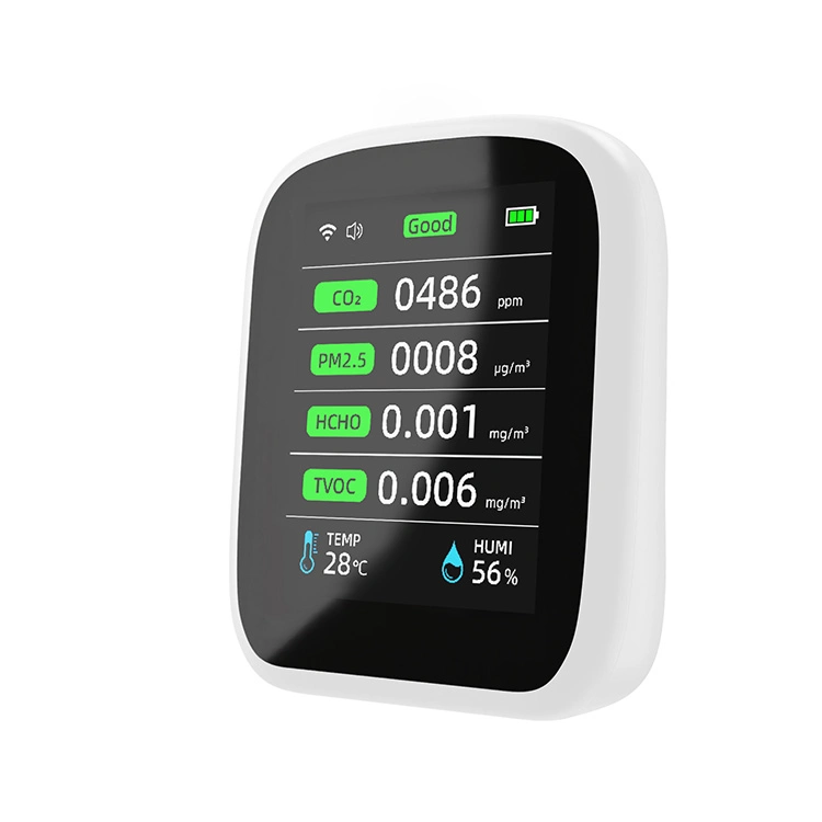 Rechargeable Mini Auto Pm2.5 Monitor Portable Pm 2.5 Detector Air Quality Tester Monitor Meter