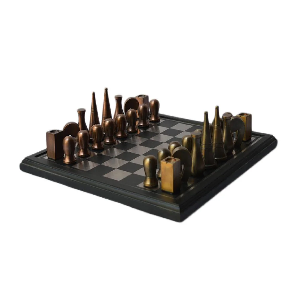 Amazon Custom Metal 2 Player Chess Game with High quality/High cost performance 