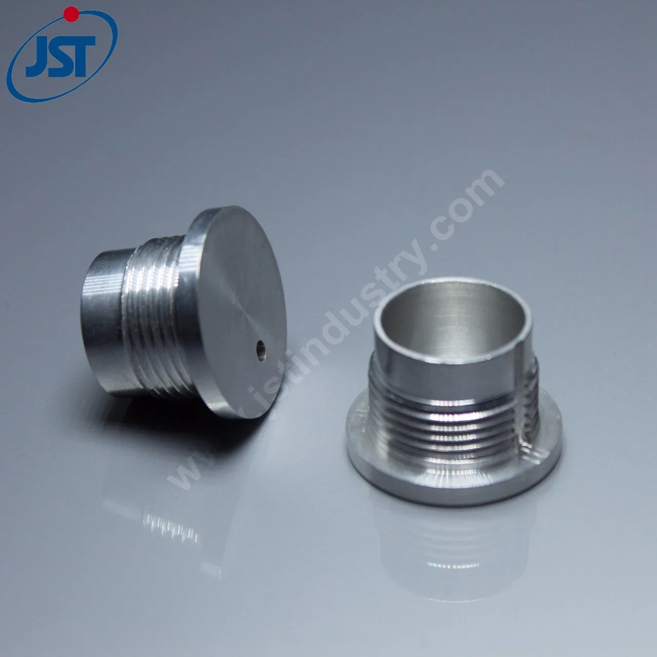 Customized Precision CNC Turning Machining Stainless Steel Threaded Pipe Cover/Cap