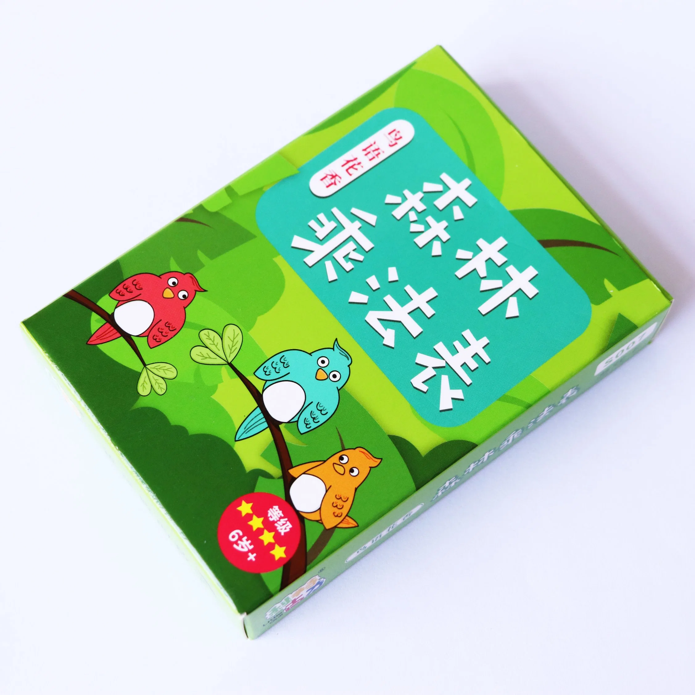 Learning Card Printing Factory Children Colorful Printed 300g Paper Custom Flash Cards