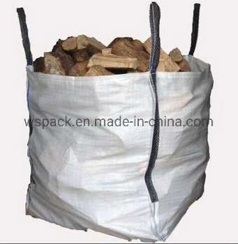 Tecido ventilado Big Bag para o acondicionamento de pelotas de madeira