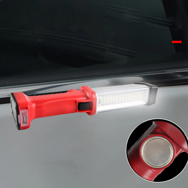 Brightenlux Job Site Lighting USB Rechargeable LED Work Lamp, Super Bright Magnetic Work Light for Car Repairing