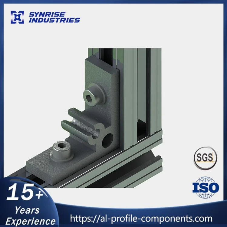 La escuadra de aluminio 3030 para el 30 de la ranura 6 y de la ranura 8 perfiles de aluminio