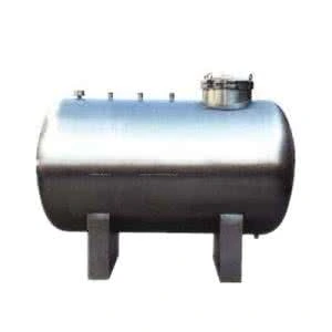 BQW de acero inoxidable Single-Layer Horizontal tanque de almacenamiento de agua