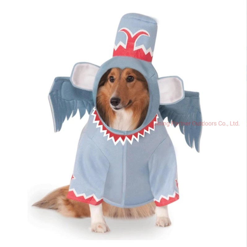 Hot Sale Pet Clothes Cat Dogs Cosplay Clothes Funny Halloween Suit Costumes Pet Cloak Set Christmas Clothes