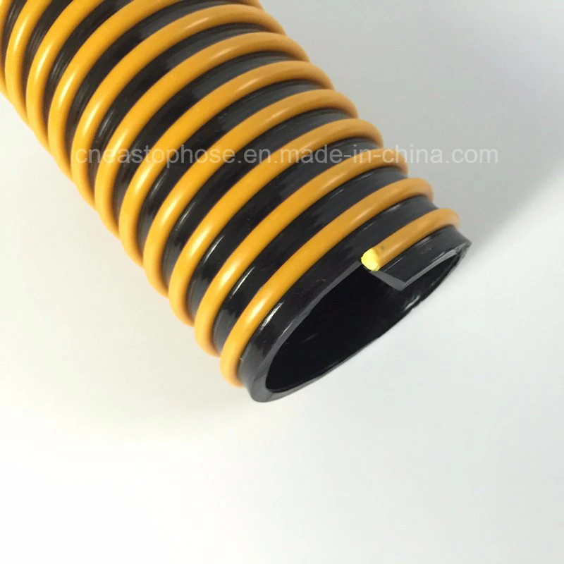 Spiral Reinforced PVC Heavy Duty Hose for Sand Blast Suction