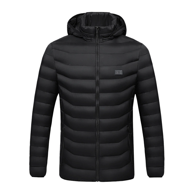 Chauffage électrique d'hiver Veste chaude de coton Veste Hoodie enduire chauffée