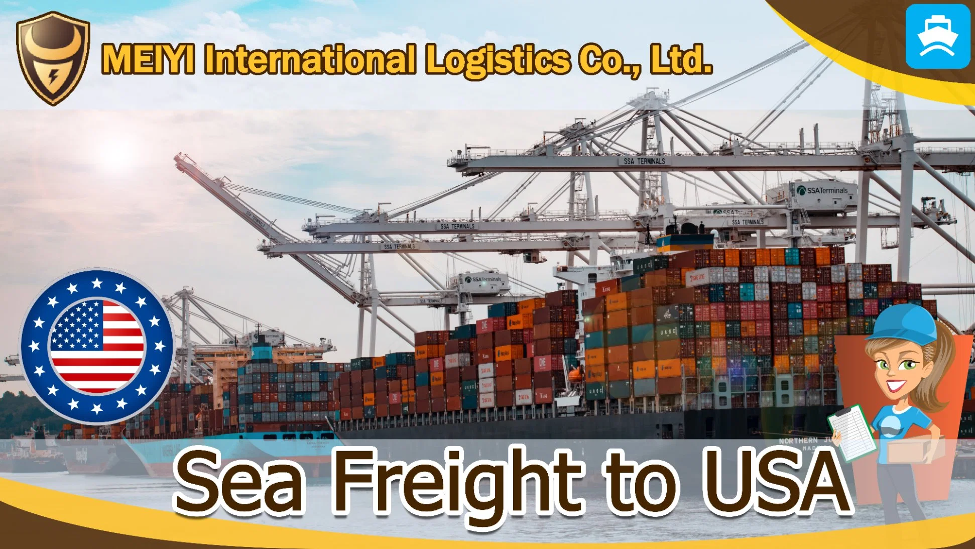 Shipping services forwarder from China to  San Marino by Sea Freight DDP DDU international shipping agent