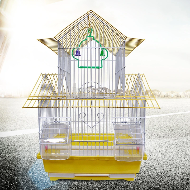 Customize OEM ODM Hanging Iron Metal Oldable Canary Bird Cage