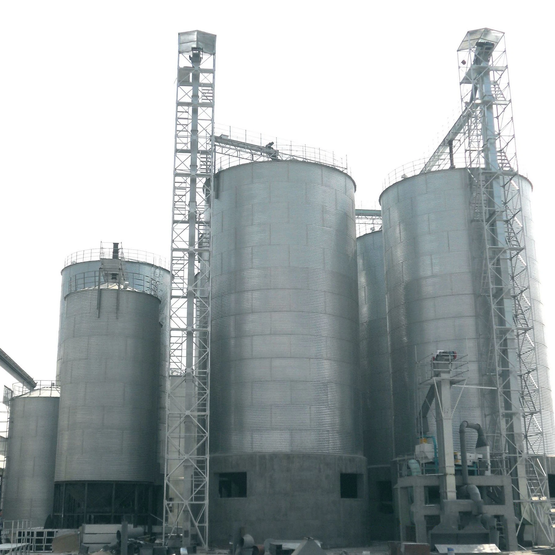 2023 Newest Steel Silo with Competitive Price Corn and Wheat Grain Silo