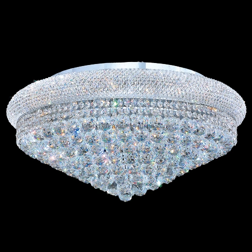 Decoração Sala levou lustre de cristal casamento pendente de luxo Royal luz de tecto