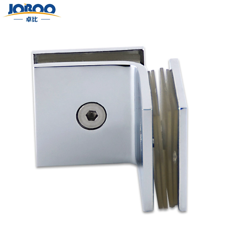 Wholesale/Supplier Metal Square Bilateral Brass 90 Degree Shower Glass Connector Corner Holder Glass Hardware for Sauna