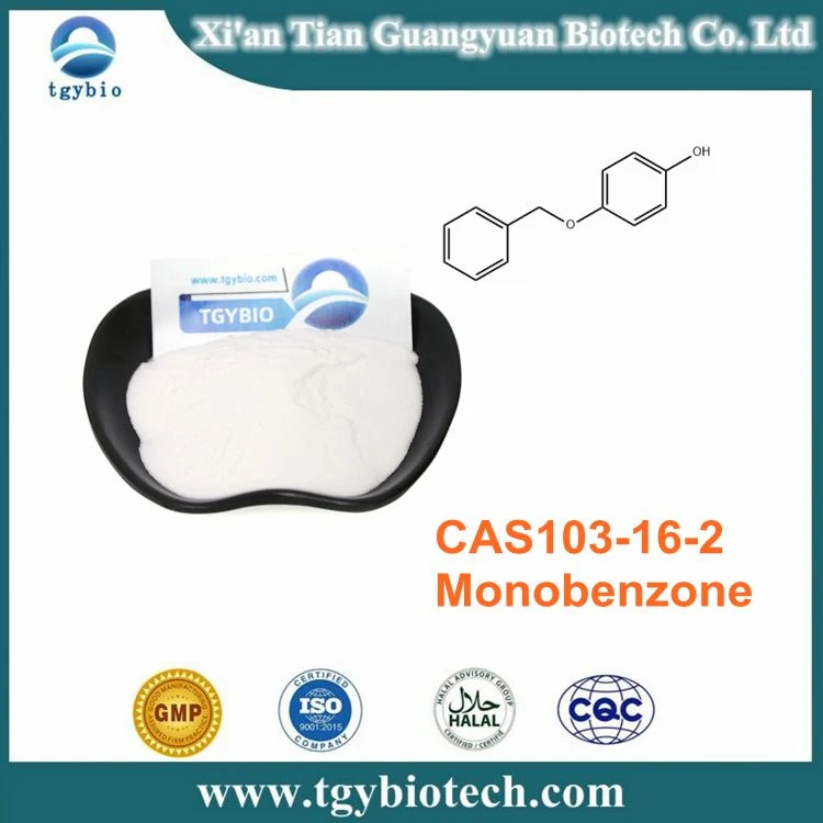 Supply High Quality Monobenzone/4-Benzyloxyphenol Powder for Skin Whitening CAS 103-16-2