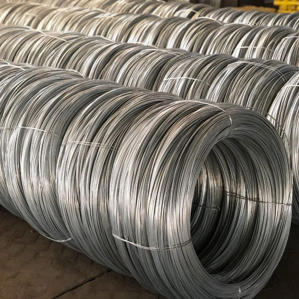 Q195 cable de alta calidad de armaduras barato cable de acero galvanizado barra Alambre de hierro galvanizado 0,8mm 1,2mm 2,5mm 4,0mm alambre de acero galvanizado