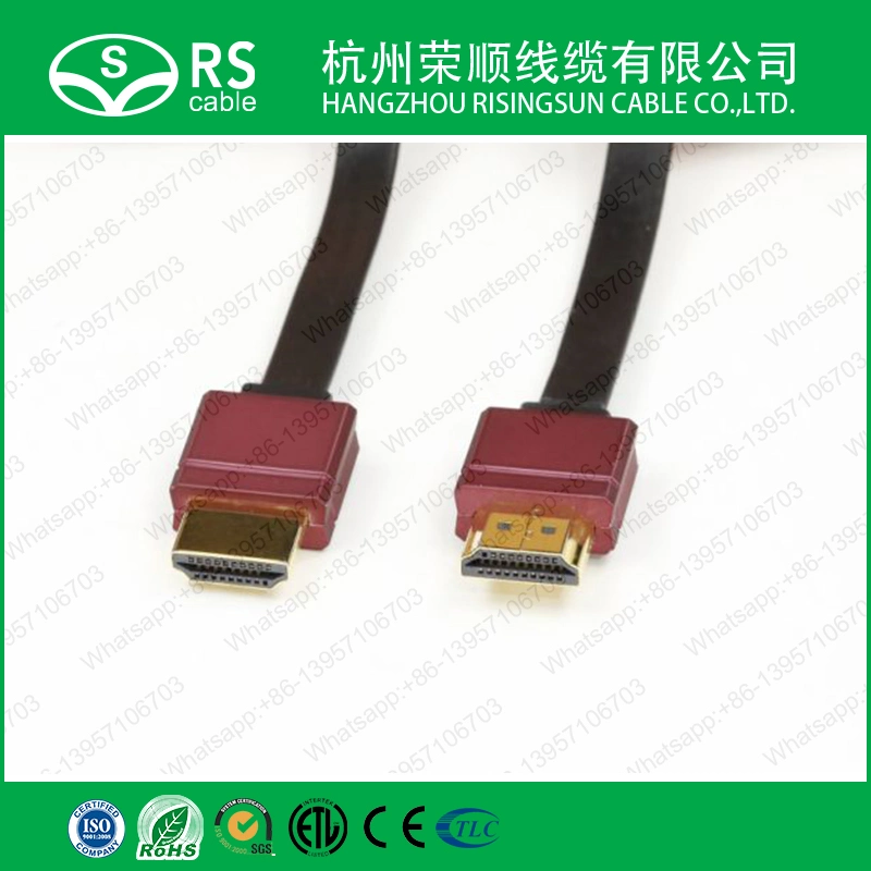 Flat HDMI Cable with Metal Shell&#160;