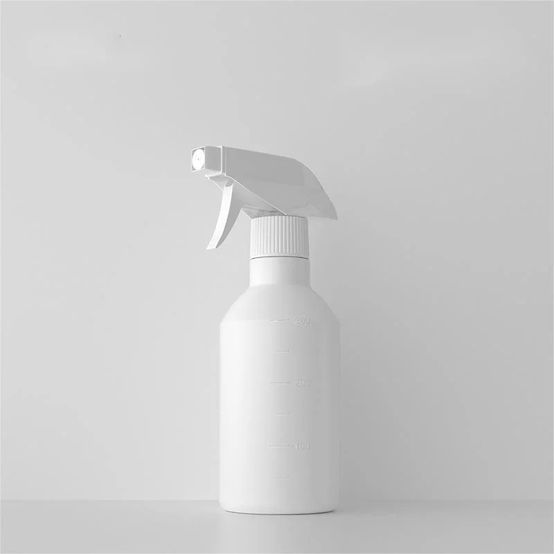White 300ml 500ml PP Plastic Gun Spray Bottle Disinfectant Spray Bottle Alcohol Spray Bottle Household Cleaning Spray Eempty Bottle