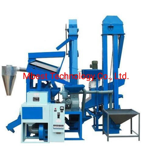 Best Selling 1 Ton Per Hour Complete Set Rice Mill From Real Rice Mill Manufacturer