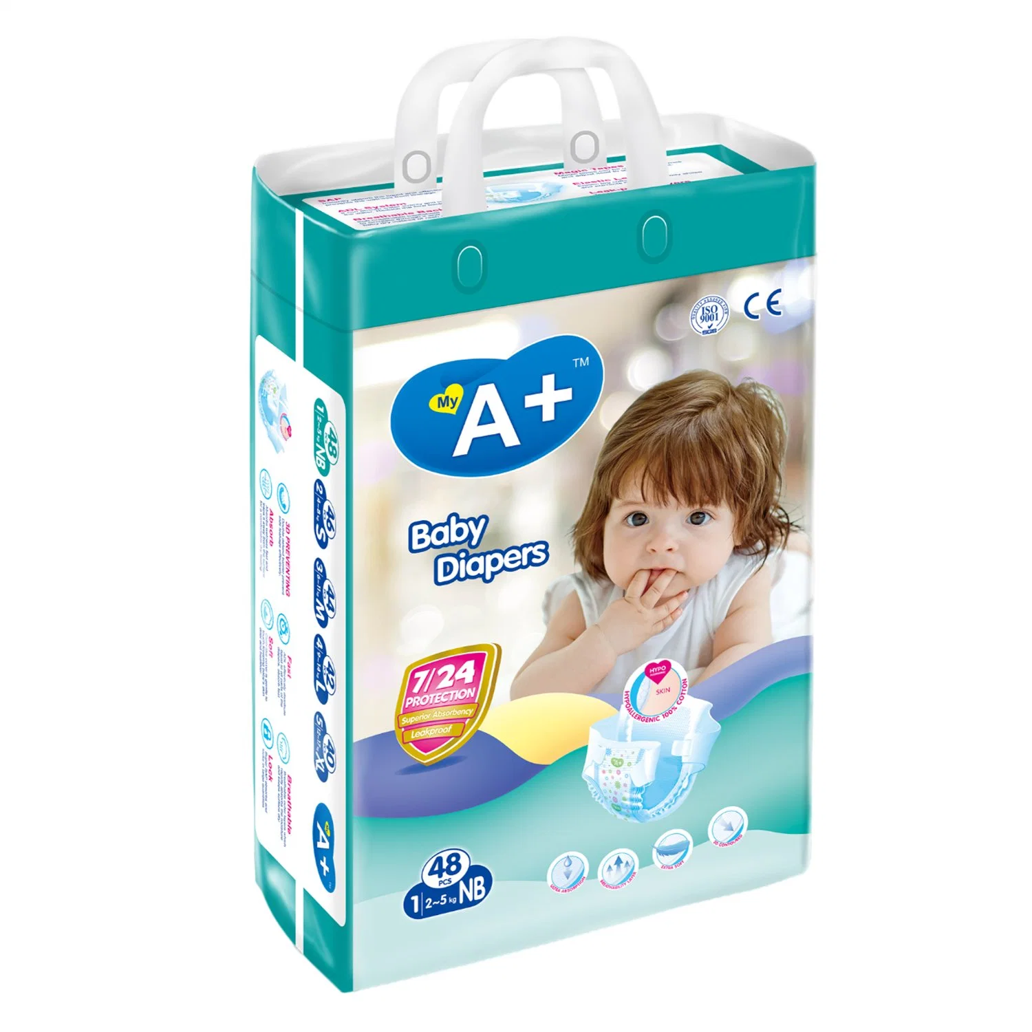 Hot Sale Good Quality Disposable Soft Cheap Eco-Friendly Baby Nappy Private Label Baby Diapers