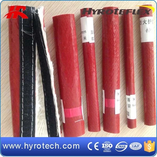 Silicone Rubber Coated Fiberglass Braided Fire Sleeve