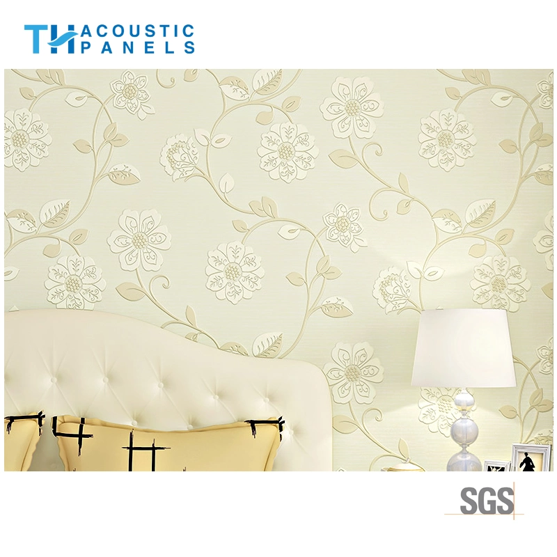 Eco Friendly Polyester Fiber Interior Decorative Wallpaper Clothing Sound Absorption Panel for Wall Panel