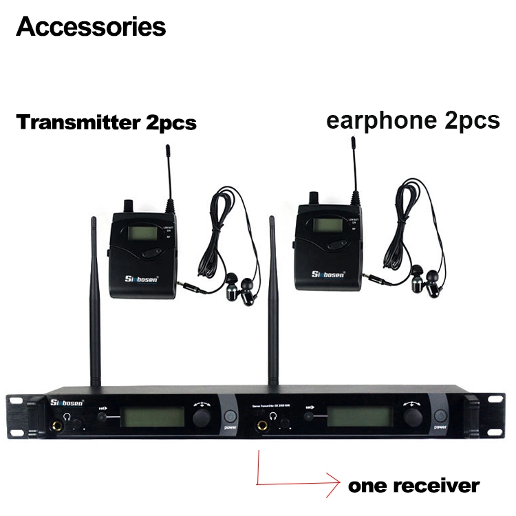 Professional Stage System for Singers UHF Bodypack Sr2050 Iem in Ear Monitor