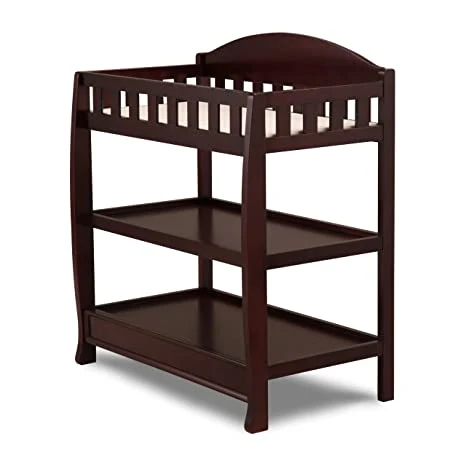 Nova Two Fixed Open Storage Shelves Baby Changing Table