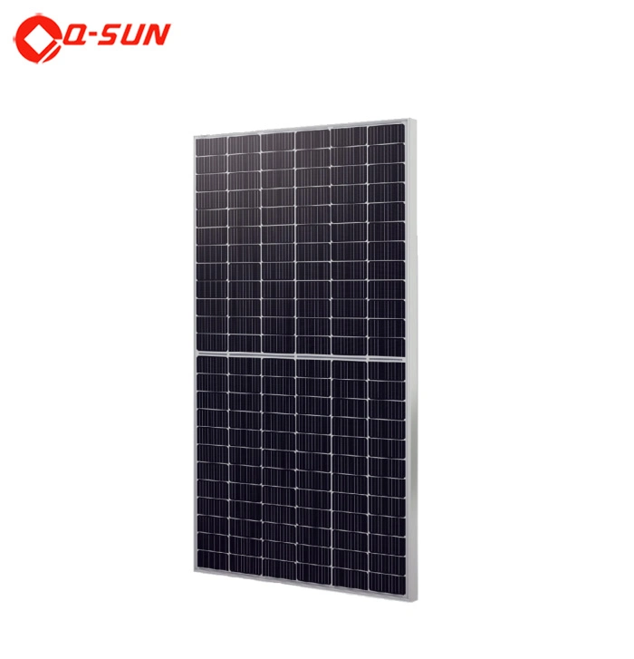 Painel Solar Mono Perc elevada eficiência de vidro único Módulo Solar Cell