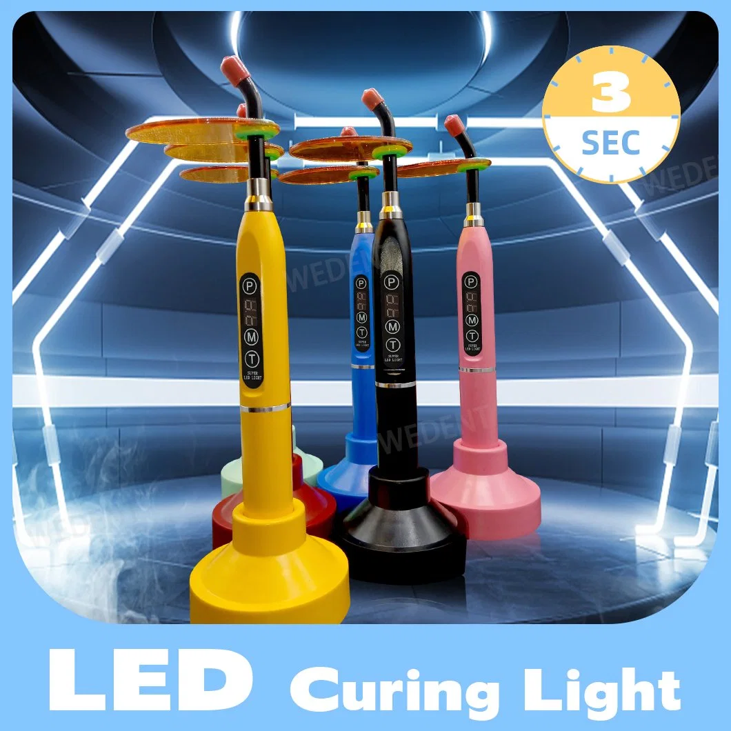 Dental Equipment Dental Plastic Body LED Curing Lamp 3s Curing Function Light Cure