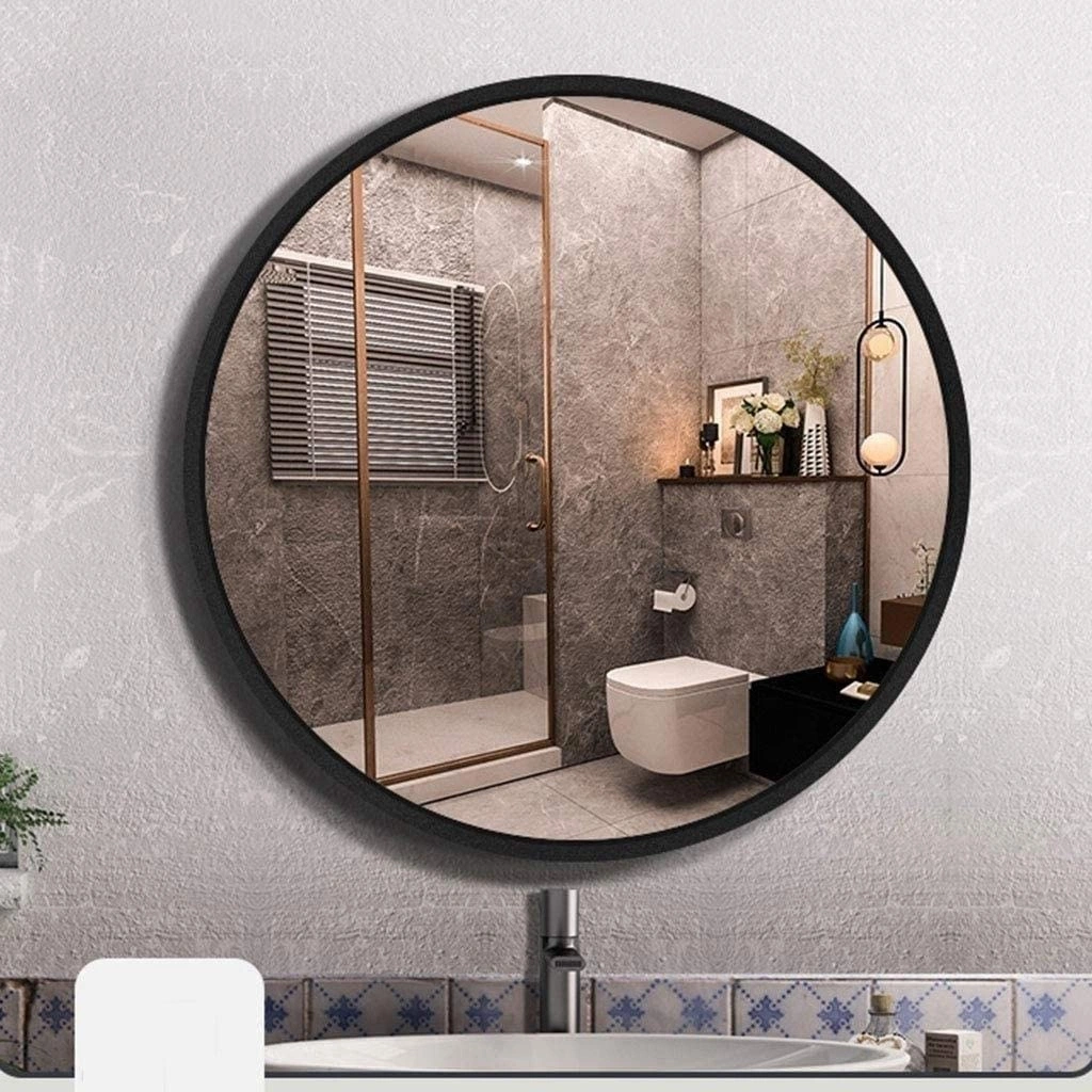 Customized Household Decorative Make-up Stainless Steel Framed Mirror for Bedroom Bathroom Entryway