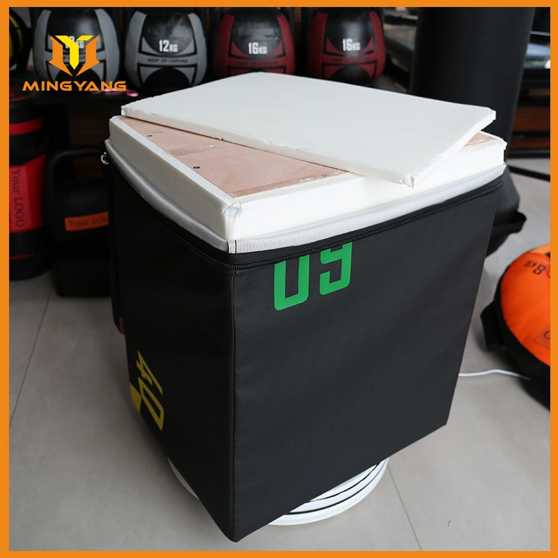 Soft Foam Plyometric PU Leather Jump Box