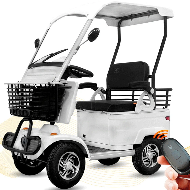 Yisen Auto Good Quality 4 Wheel Electric Sightseeing Cart Mobility Scooter