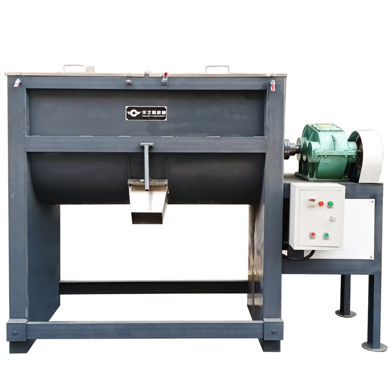 Hot Selling Industrial Powder Making Machine 500kg Horizontal Particles Ribbon Mixer