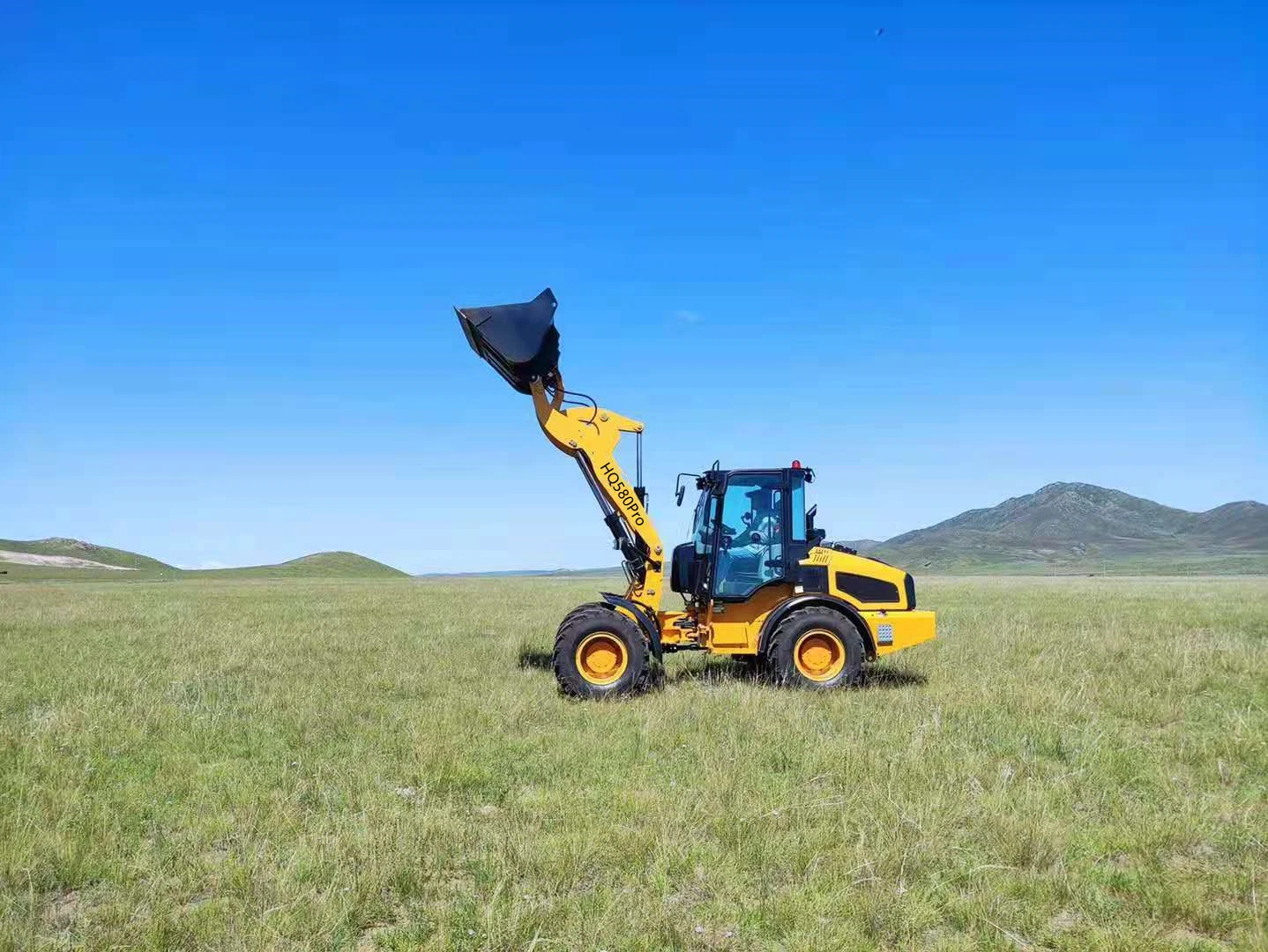 Haiqin Top Quality Strong (HQ580PRO) with CE, Euro V Engine Log Wheel Loader