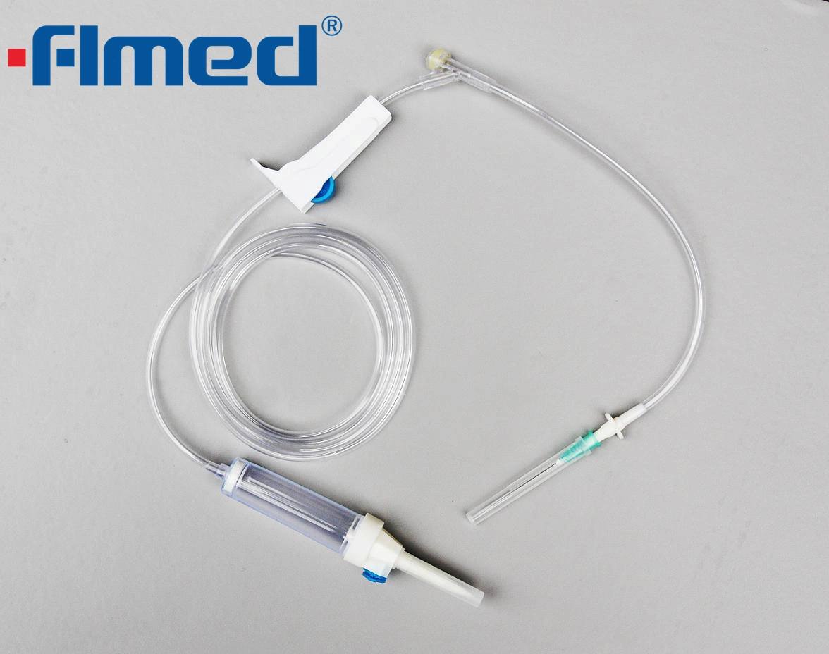 Disposable Infusion Set with Needle Luer Slip/Luer Lock ISO13485 CE