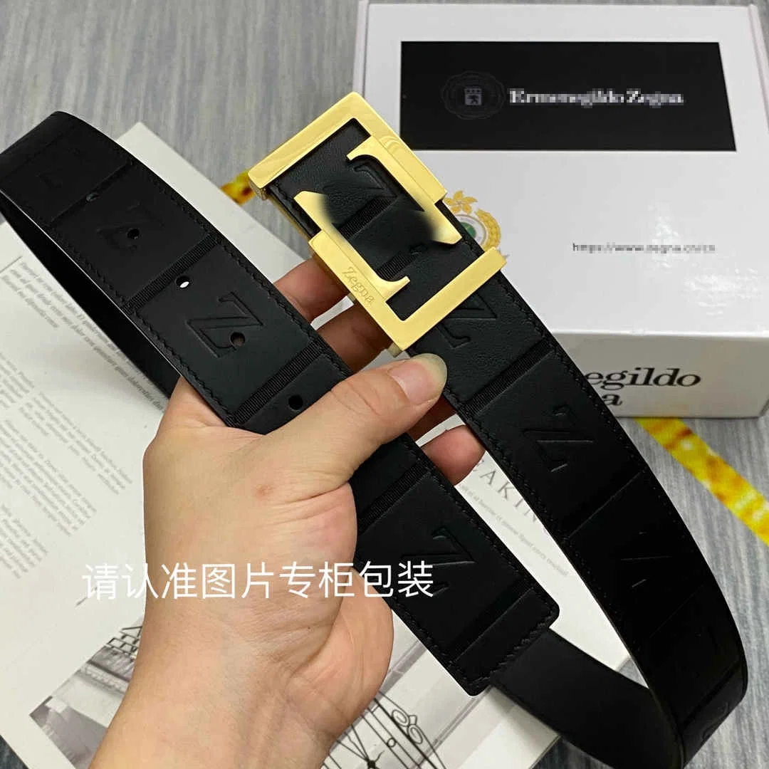 Charming Alligator Belly Print Leather Belt Hot Style Automatic Buckle Crocodile Belt for Men