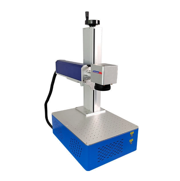 Desktop Integrated Fiber Laser Marking Machine 50W/100W Laser Marker for Rings Bracelet