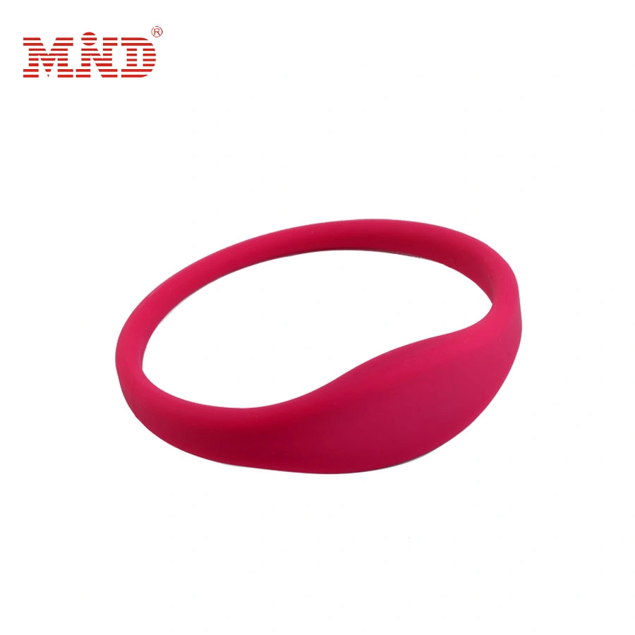 Waterproof 125kHz Silicon RFID Wristband Tk4100 RFID Bracelet for Access Control System