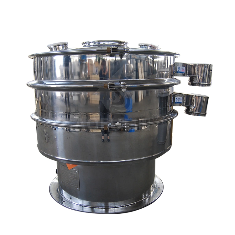 Oat Jaggery Circular Xxnx Rotary Vibrating Screen Electric Sieve Powder Sieving Machine