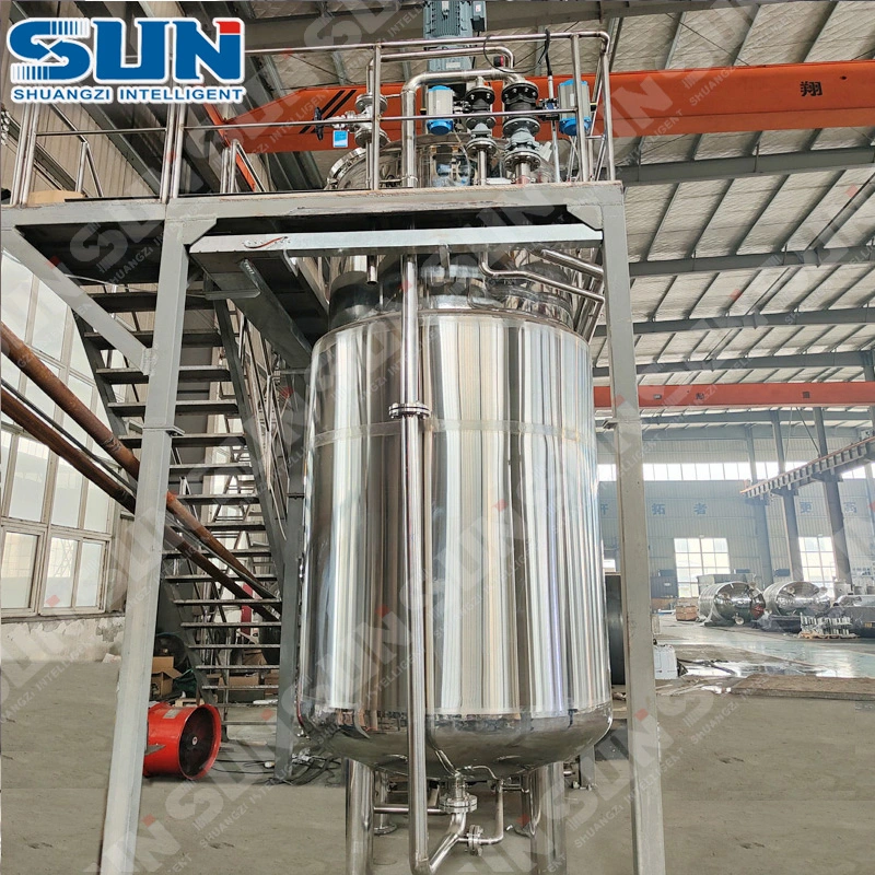 50-500-5000L Stainless Steel Biological Fermentor System Supporting Feeding Tank